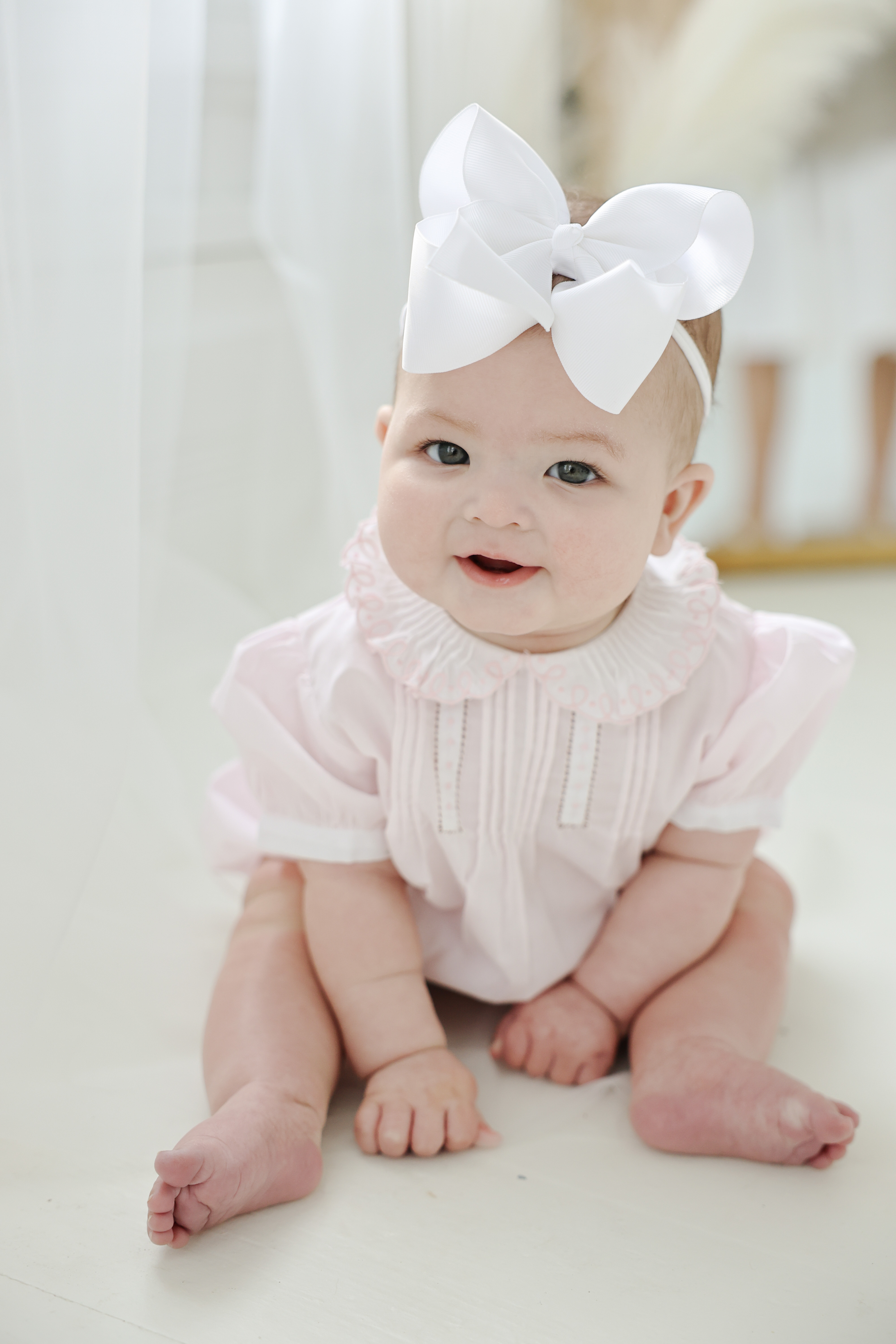 baby girl bubble