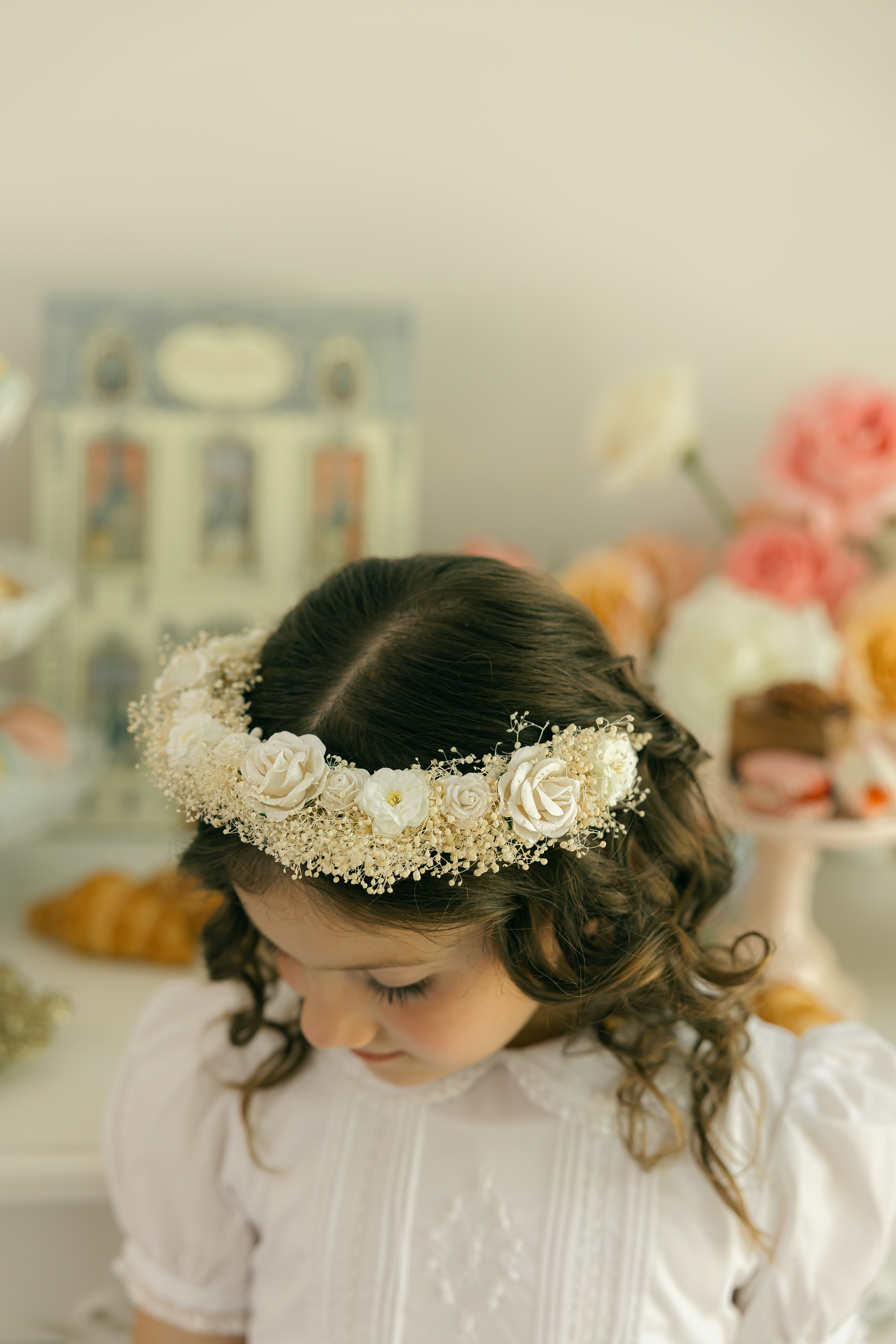 flower girl wreath