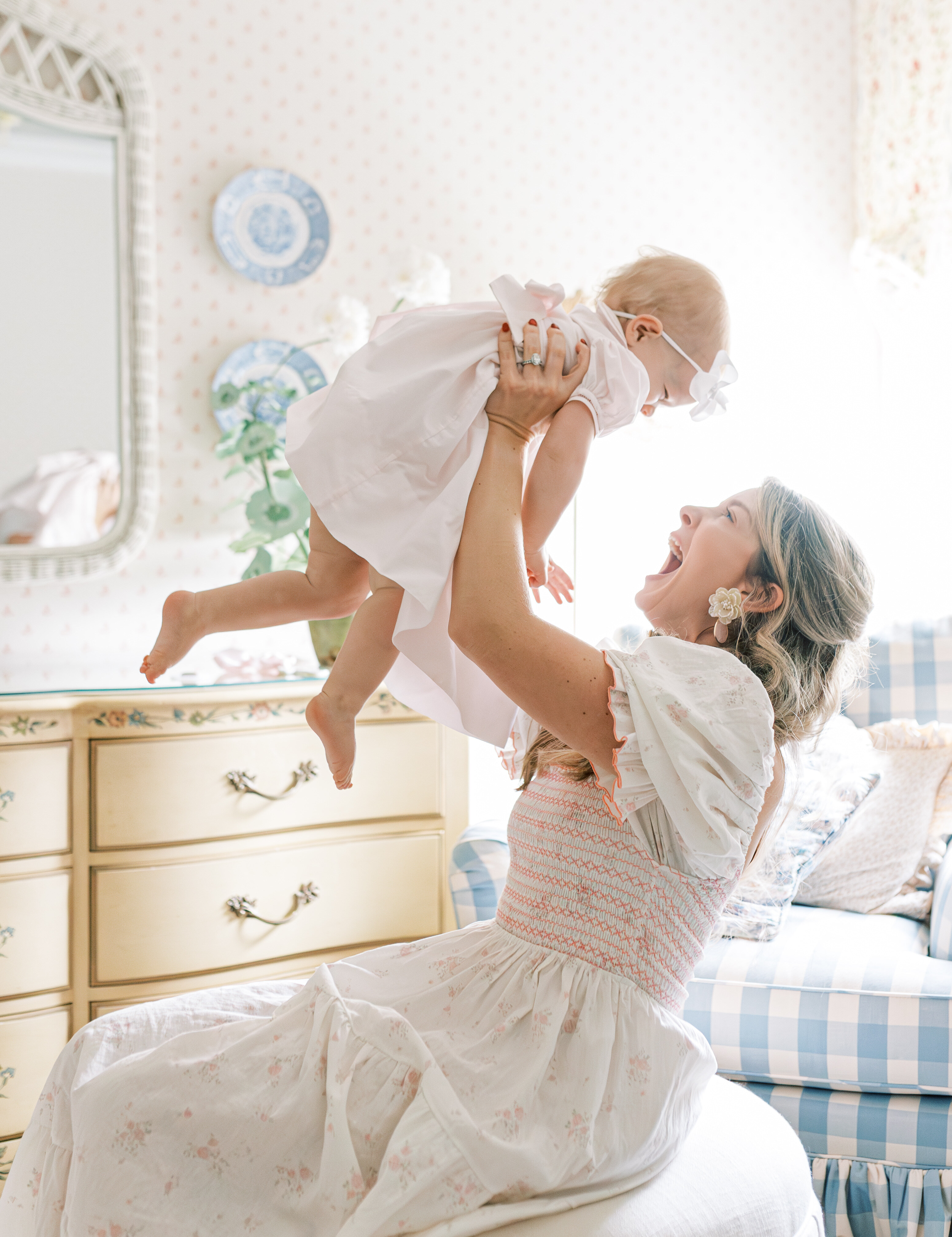photo of mom and baby