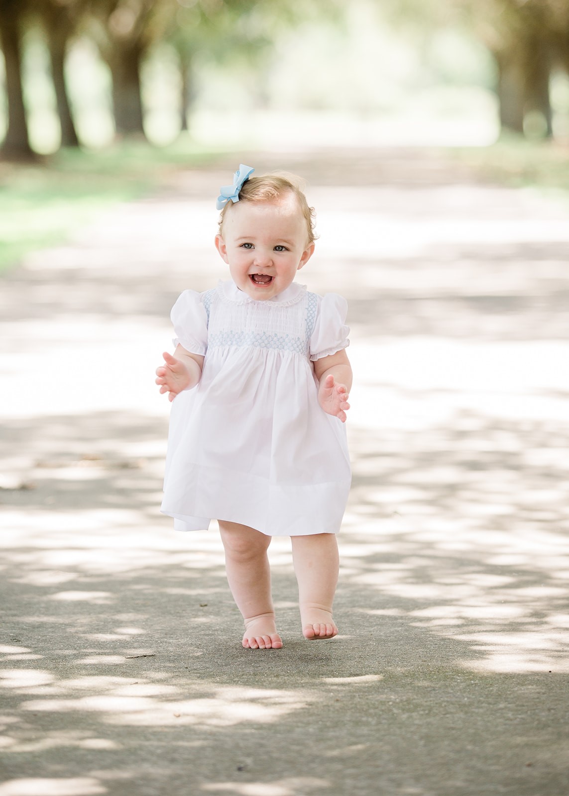 Vintage Smocked Dress