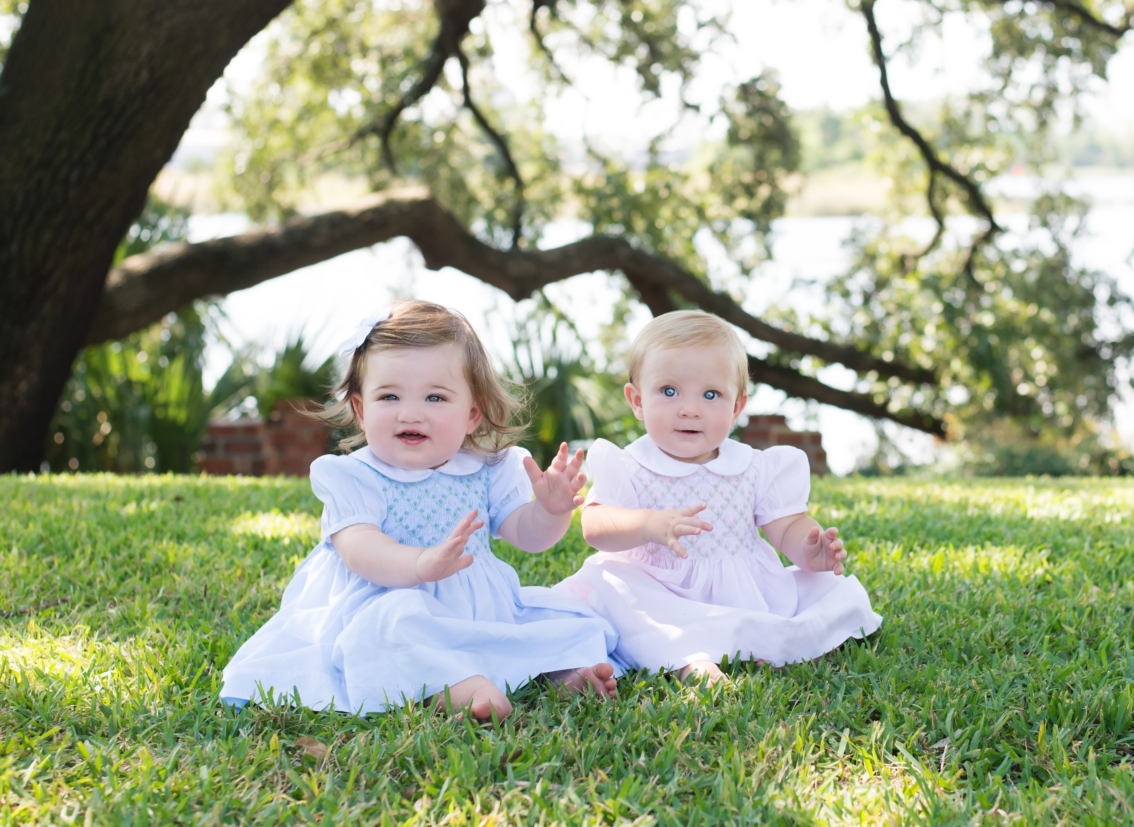 Rosebud Short Smocked Dress