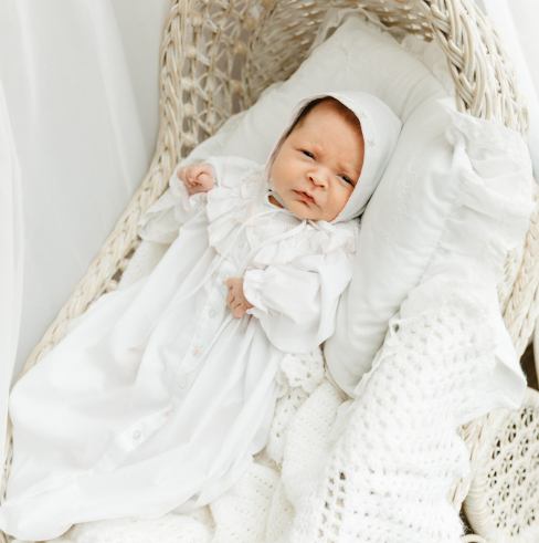 baby girl take me home gown