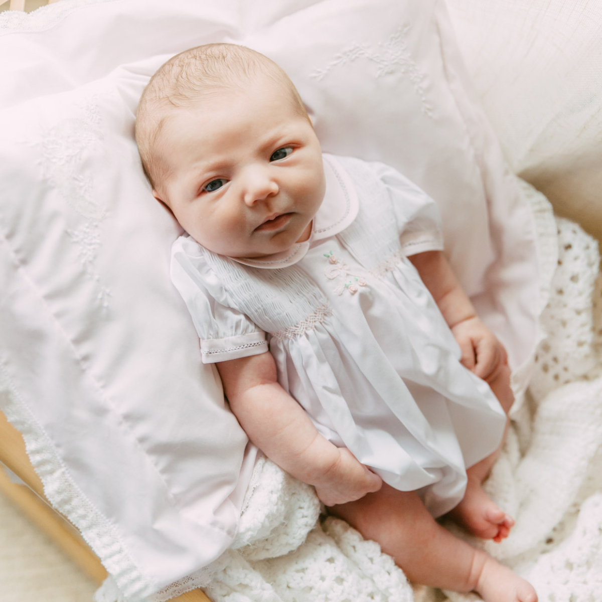 Classic vintage baby clothes